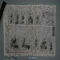 嘉祥漢代「武梁祠」畫像丙拓片（十一之四）藏品圖，第1張